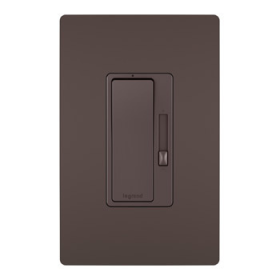 Pass & Seymour radiant RHCL453PDBCCV4 radiant CFL/LED Dimmer Dark Bronze