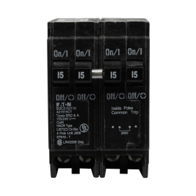 Cutler-Hammer BQC220230 (1) 2-Pole 20A & (1) 2-Pole 30A 120/240VAC 10kA Quadplex Circuit