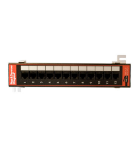 Pass & Seymour On-Q 12845C5E89 Discontinued - Cat 5e Wall-Mount Patch Panel with 89D Bracket