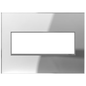 Pass & Seymour adorne AWM3GMR1 adorne Mirror 3-Gang Screwless Wall Plate