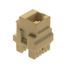 Pass & Seymour On-Q WP3458-IV Cat 5e Keyed RJ45 Keystone Connector Ivory