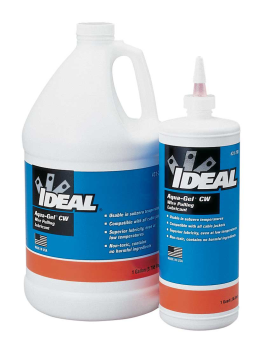 Ideal Aqua-Gel CW 31-291 Cable Pulling Lubricant, 1 gal Jug, Gel, Pink, 1.1