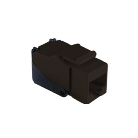 Pass & Seymour WP3560-BR Cat 5e Keystone Connector, Plastic, Brown