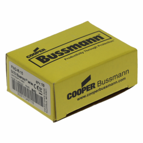 Bussmann FNQ-R-15 15A 600V Time Delay Class CC Fuse