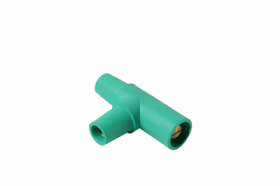 Pass & Seymour PSTT-Y 16 Series Cam-Type Tapping T Adapter, 600 VAC, 400 A, 2/0 to 4/0 AWG Wire, Male x Female x Female, Thermoplastic Elastomer Housing