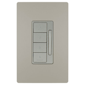 Pass & Seymour radiant LC2303-NI In-Wall RF Scene Controller Nickel LC2303-NI