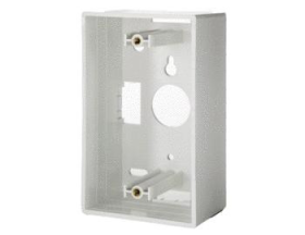 Pass & Seymour On-Q WP3409WH Single-Gang Surface Mount Box White