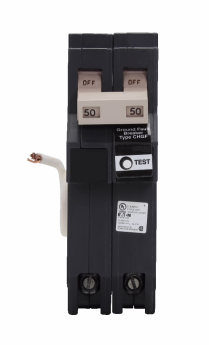 Cutler-Hammer CH220GFT CH GFCI 2-Pole 20A 120/240VAC 10kA Circuit Breaker