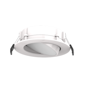 RAB WFRLA4R89FA120WS 4" Recessed Downlight Back-lit Gimbal Wafer