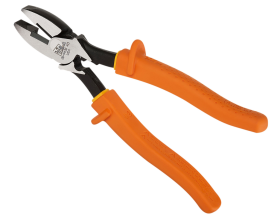 Ideal 30-9430 Insulated Side Cutting Lineman's Plier, Carbon Steel, 9-1/4 in L