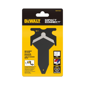 Dewalt DWAPVCBLD Shell DW Impact Connect PVC Replacement Blade