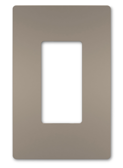 Pass & Seymour radiant RWP26NICC6 radiant 1-Gang Screwless Wall Plate Nickel