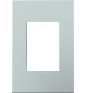 Pass & Seymour adorne AWP1G3BL4 adorne Pale Blue 1-Gang+ Screwless Wall Plate