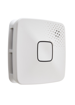 BRK SC7010LBLV 120V AC/DC Hardwired Combination Photoelectric Smoke and Carbon Monoxide Alarm with Voice Warning