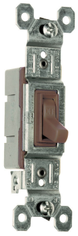 Pass & Seymour TradeMaster 660-G Single Pole Self-Grounding Toggle Switch 120 VAC 15 A 1/2 hp