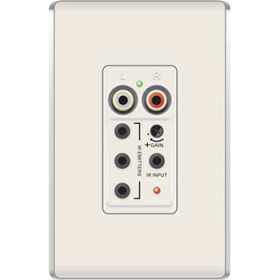 Pass & Seymour lyriQ AU1004-LA Studio Flush Mount Single Source Input, 0 to 55 deg C Operating Temperature