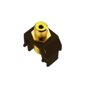 P&S WP3465BR YELLOW RCA TO F-CONNECTOR BR (M20)