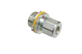 Arlington LPCG754S 3/4 in Zinc Plated Steel Strain Relief Cord Connector .2-.472 in Cable Opening