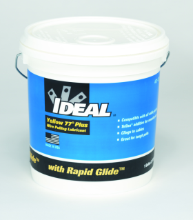 Ideal Yellow 77 Plus 31-391 Wire Pulling Lubricant, 1 gal Pail, Paste, Yellow, 0.93