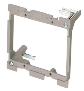 Pass & Seymour On-Q AC101002 2-Gang Low Voltage Swing Bracket for Retrofit