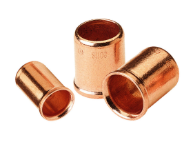 Ideal 2006SB Splice Cap Crimp Connector, 18 to 10 AWG Solid Copper Wire, Non-Insulated Insulation, Copper