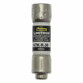 Bussmann KTK-R-30 30A 600V Fast Acting CC Midget Fuse