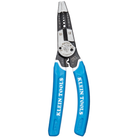 Klein Kurve K12065CR Heavy-Duty Wire Stripper Cutter Crimper Multi Tool 8 to 10 AWG Solid 10 to 12 AWG Stranded Cable