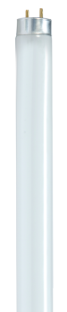 Satco S8436 4 Ft. T8 Fluorescent Lamp, 32 Watts, Medium Bi-Pin G13 Base, 2850 Lumens, Daylight