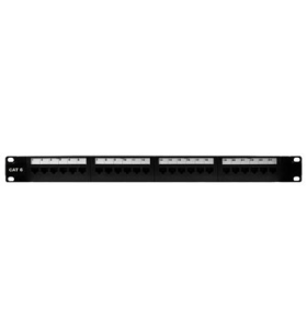 Pass & Seymour On-Q 24845CC6 Cat 6 24-Port Rack Mount Patch Panel