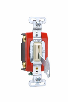 Pass & Seymour PS20AC4-LAL 4-Way Extra Heavy Duty Lock Switch, 120/277 VAC, 20 A, 4 W