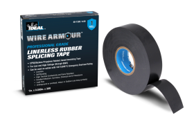 Ideal 46-130C-1X30 Linerless Rubber Tape 1INx30'