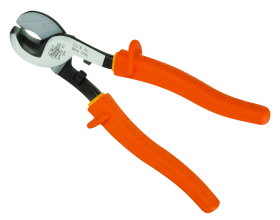 Ideal 35-9052 High Leverage Insulated Cable Cutter, 2/0 to 4/0 AWG, 9-1/2 in OAL, Steel Jaw