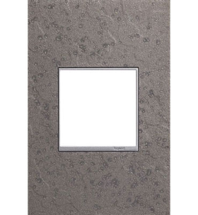 Pass & Seymour adorne AWM1G2HFFE4 adorne 1-Gang Screwless Wall Plate in Hubbardton Forge Natural Iron