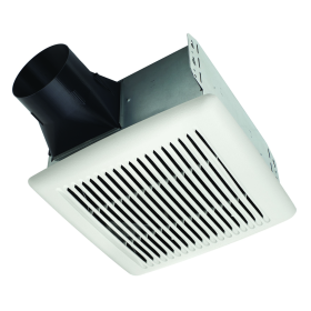 Broan AE110 Flex Series Ventilation Fan 110 CFM 9-1/4 x 10 In. Housing 5-3/4 In. Housing Depth 11-1/2 x 12 In. Grille 4