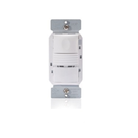 Pass & Seymour PW301B Wattstopper PIR Multi-Way Single-Relay Wall Mounted Occupancy Sensor 800W at 120V/1200W at 277V Black