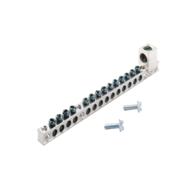 Cutler-Hammer GBK1420 Ground Bar Kit 14 Terminals With 2/0AWG Lug For Use With CH/BR Series