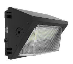 RAB W22-S-30 Field Adjustable LED Wall Pack, 30W/25W/20W/15W 3K/4K/5K 120-277V, Bronze