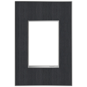 Pass & Seymour adorne AWM1G3RG4 adorne Rustic Grey 1-Gang+ Screwless Wall Plate