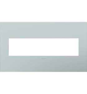 Pass & Seymour adorne AWP4GBL4 adorne Pale Blue 4-Gang Screwless Wall Plate