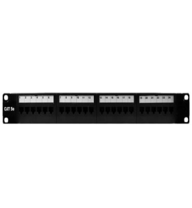 Pass & Seymour On-Q 24845C5E Discontinued - Cat 5e 24-Port Rack Mount Patch Panel