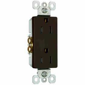 Pass & Seymour radiant 885TR radiant Tamper-Resistant Outlet Brown