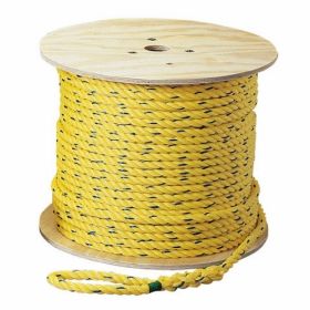 Ideal 31-841 Pro-Pull Polypropylene Pull Rope 1/4 In. Diameter 1000 Ft. per Reel Yellow