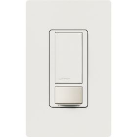 Lutron MS-OPS6M2-DV-WH Non-Dimmable Switch with Occupancy Sensor 120/277 VAC White