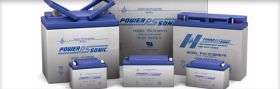 Power Sonic PS12260F2 Rechargeable Battery 12V 26 AH F2 Terminals ABS Plastic Case 6.56 In. Length