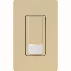 Lutron MS-OPS6M2-DV-IV Non-Dimmable Switch with Occupancy Sensor 120/277 VAC Ivory