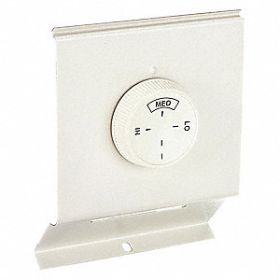 Berko TA1AW 1-Pole Baseboard Thermostat 22 Amps at 120-277 Volts Navajo White