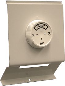 Berko TA2AW 2-Pole Baseboard Thermostat 22 Amps at 120-277 Volts Navajo White