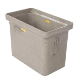 Quazite PG1730BA18 Polymer Concrete 17x30x18 In. Underground Box Tier 22 Cover and Bolts Sold Separately