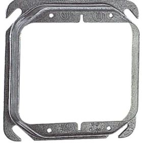 Mulberry 11240 4" 2 Gang Raised Mud Ring 1/2"