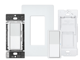 Lutron DVRF-PKG1S-WH Claro Smart Switch Kit